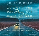 Julie Kibler, Nina Petri, Maja Schöne - Zu zweit tut das Herz nur halb so weh, 6 Audio-CD (Audiolibro)