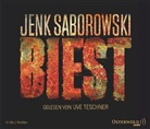 Jenk Saborowski, Uve Teschner, Elena Wilms - Biest, 5 Audio-CD (Hörbuch)