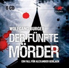 Wolfgang Burger, Stéphane Bittoun - Der fünfte Mörder, 6 Audio-CDs (Audiolibro)