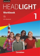 Gwe Berwick, Gwen Berwick, Franzisk Gräbe, Gwen Berwick, Sandra Hestermann - English G Headlight, Allgemeine Ausgabe - 1: English G Headlight - Allgemeine Ausgabe - Band 1: 5. Schuljahr, Workbook mit CD-ROM (e-Workbook) und Audios online