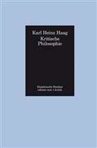 Karl H. Haag, Karl Heinz Haag, Haag Karl Heinz, Rol Tiedemann, Rolf Tiedemann - Kritische Philosophie