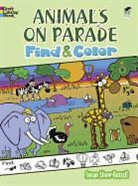 Activity Books, Coloring Books, Shaw-Russell, Shaw-Russell Shaw-Russell, Susan Shaw-Russell - Animals on Parade Find and Color