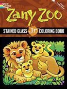 Swanson, Maggie Swanson - Zany Zoo Stained Glass Jr. Coloring Book