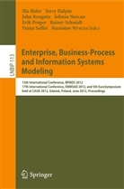 Ilia Bider, Terr Halpin, Terry Halpin, John Krogstie, John Krogstie et al, Selmin Nurcan... - Enterprise, Business-Process and Information Systems Modeling
