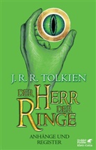John R R Tolkien, John Ronald Reuel Tolkien - Der Herr der Ringe - Anhänge und Register