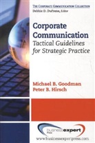Goodman, Michael B. Goodman, Peter B. Hirsch - Corporate Communication