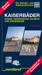 Peter Kast - Nordland Karten: Kaiserbäder Bansin, Heringsdorf, Ahlbeck und Swinemünde