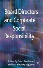 Sabri Nguyen Boubaker, BOUBAKER SABRI NGUYEN DUC KHUONG, Boubaker, S Boubaker, S. Boubaker, Sabri Boubaker... - Board Directors and Corporate Social Responsibility