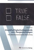 Barbara Herbst - Glaubhaftigkeitsdiagnostik von Zeugenaussagen