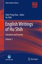 Hu Shih, Chih-Pin Chou, Chih-Ping Chou, Chih-p'ing Chou - English Writings of Hu Shih. Vol.1