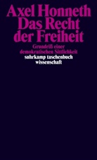 Axel Honneth - Das Recht der Freiheit