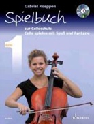 Gabriel Koeppen - Cello spielen mit Spaß und Fantasie, Spielbuch für 1-3 Violoncelli, teilweise mit Klavier, m. Audio-CD. Bd.1