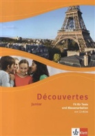 Découvertes - 1+2: Découvertes 1/2. Junior für Klasse 5 und 6, m. 1 CD-ROM