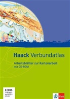 Haack Verbundatlas: Arbeitsbl&auml;tter zur Kartenarbeit, m. CD-ROM