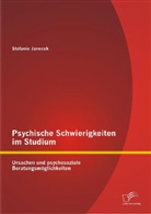 Stefanie Janecek - Psychische Schwierigkeiten im Studium