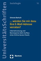 Simone Bartsch - ... würden Sie mir dazu Ihre E-Mail-Adresse verraten?