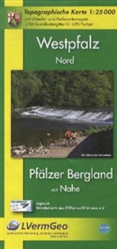 Landesamt für Vermessung und Geobasisinformation Rheinland-Pfalz, Landesam für Vermessung und Geobasisinfor - Topographische Karten Rheinland-Pfalz: Westpfalz-Nord, Pfälzer Bergland mit Nahe