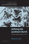 Charles W. a. Prior, Charles W. A. (University of Cambridge) Prior, PRIOR CHARLES W A - Defining the Jacobean Church
