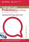 Cambridge ESOL, ESOL - Speaking Test Preparation Pack for PET for Schools Paperback with DVD