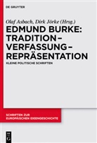 Edmund Burke, Ola Asbach, Olaf Asbach, Jörke, Jörke, Dirk Jörke - Tradition - Verfassung - Repräsentation