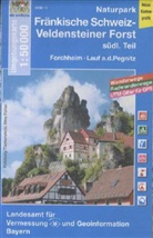 Landesam für Digitalisierung  Breitband u, Landesam für Digitalisierung Breitband un - Topographische Karten Bayern - Bl.11: Topographische Karte Bayern Naturpark Fränkische Schweiz-Veldensteiner Forst, südlicher Teil