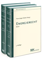 Franz Jürgen Säcker, Franz J. Säcker, Franz Jürgen Säcker - Berliner Kommentar zum Energierecht (EnergieR), 2 Tl.-Bde.. Bd.1