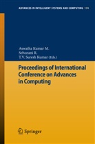 Kumar M. Aswatha, T V Suresh Kumar, T. V. Suresh Kumar, Aswatha Kumar M., Selvaran R, Selvarani R... - Proceedings of International Conference on Advances in Computing