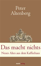 Peter Altenberg - Das macht nichts