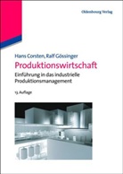 Corste, Han Corsten, Hans Corsten, Gössinger, Ralf Gössinger - Produktionswirtschaft