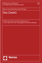 Werner Heun, Starck, Christian Starck - Das Gesetz