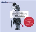 C S Lewis, C. S. Lewis, Clive St. Lewis, Bodo Primus - Dienstanweisung für einen Unterteufel, 4 Audio-CDs (Hörbuch)