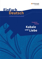 Gerhard Friedl, Friedrich Schiller, Friedrich von Schiller - EinFach Deutsch Unterrichtsmodelle
