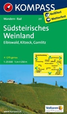 Kompass Karten: Kompass Karte Südsteirisches Weinland