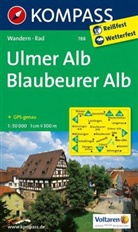Kompass Karten: Kompass Karte Ulmer Alb, Blaubeurer Alb