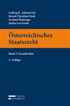 Ludwig K. Adamovich, Bernd-Christian Funk, Gerhart Holzinger - Österreichisches Staatsrecht - 3: Grundrechte