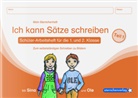 Katrin Langhans, sternchenverlag GmbH, sternchenverla GmbH, sternchenverlag GmbH - Ich kann Sätze schreiben Teil 1, Schüler-Arbeitsheft für die 1. und 2. Klasse