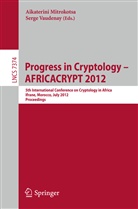 Aikaterin Mitrokotsa, Aikaterini Mitrokotsa, Vaudenay, Vaudenay, Serge Vaudenay - Progress in Cryptology -- AFRICACRYPT 2012