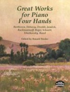 Ludwig van Beethoven, Claude Debussy, Antonin Dvorak, Ronald (EDT) Herder, Ronald Herder - Great Works for Piano Four Hands