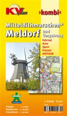 KVplan-Kombi-Reihe: KVplan Kombi Mitteldithmarschen, Meldorf und Umgebung