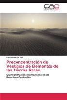 Irma Esther De Vito - Preconcentración de Vestigios de Elementos de las Tierras Raras