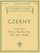 Carl (COP)/ Scharfenberg Czerny, William Scharfenberg - Twenty-Four Piano Studies for the Left Hand, Op. 718