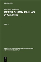 Folkwart Wendland - Peter Simon Pallas (1741-1811), 2 Teile