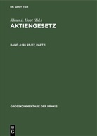 Heinz-Dieter Assmann, Klaus J. Hopt, Michael Kort, Andrea Peddinghaus, Andrea Peddinghaus u a, Marku Roth... - Aktiengesetz (AktG), Großkommentar - Band 4: §§ 95-117