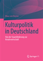 Klaus Von Beyme, Klaus von Beyme - Kulturpolitik in Deutschland