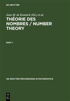 Jean M. De Koninck, Levesque, Levesque, Claude Levesque, Jea M de Koninck, Jean M de Koninck - Théorie des nombres / Number Theory