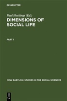 Pau Hockings, Paul Hockings - Dimensions of Social Life