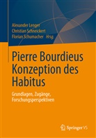 Lenge, Alexander Lenger, Schneicker, Christia Schneickert, Christian Schneickert, Schumacher... - Pierre Bourdieus Konzeption des Habitus