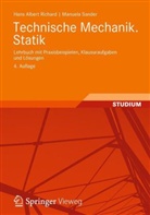 Richar, Hans A. Richard, Hans Alber Richard, Hans Albert Richard, Sander, Manuela Sander - Technische Mechanik. Statik