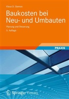 Klaus D Siemon, Klaus D. Siemon - Baukosten bei Neu- und Umbauten