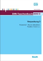 Deutsches Institut für Normung e. V. (DIN), DIN e.V., DIN e.V. (Deutsches Institut für Normung), DI e V - Verpackung - 3: Packmittel 1: Beutel, Schachteln, Flaschen, Tuben u. a.